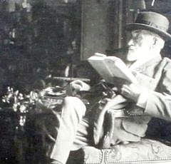 Photographie de Léon Bonnat en noir et blanc